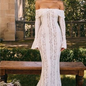 House of CB Belle Dress in Cream